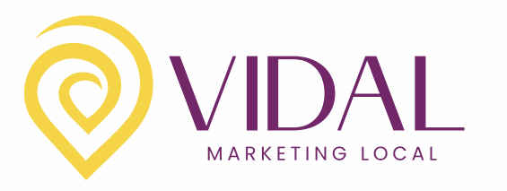 Logotipo da Vidal Marketing Local